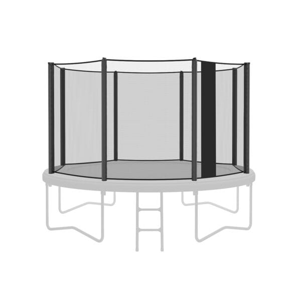 Akrobat_Net_Orbit_Above_Round_Overlapping Trampoline Net Akrobat | Orbit en Orbit Pro | Spare