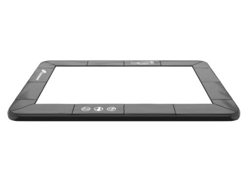 Akrobat_Pad_Primus_Challenger_Above_Rectangular_Black Trampoline Rand Akrobat | Primus Challenger