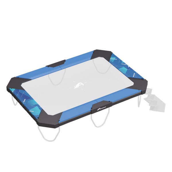 Akrobat_Pad_XCITYX _Blauw grafisch Trampoline Rand Akrobat | XCITYX