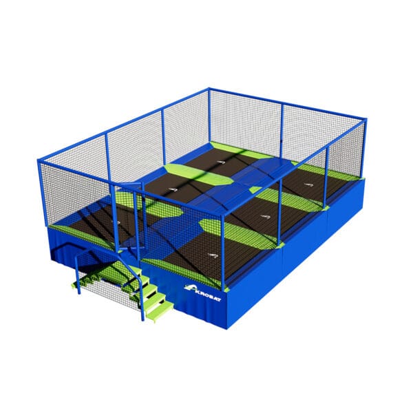 Trampoline Doek Akrobat | Battery en Battery Flat