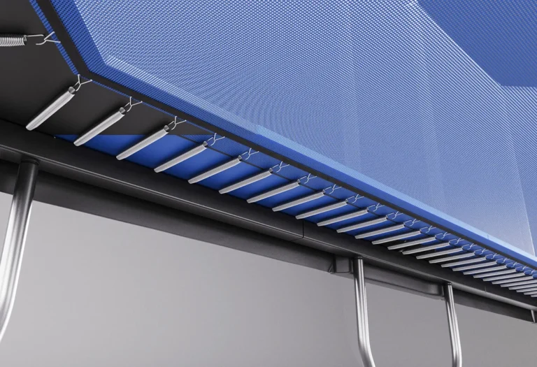 De juiste trampolineveren kiezen 22 the science behind the soft bounce of akrobat trampolines pic03