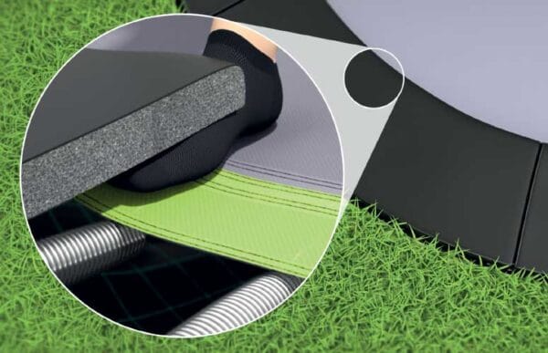 Akrobat Orbit Flat 305x183 cm |Antraciet