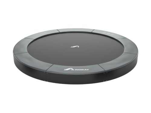 Akrobat Primus Flat Round 305cm | Antraciet